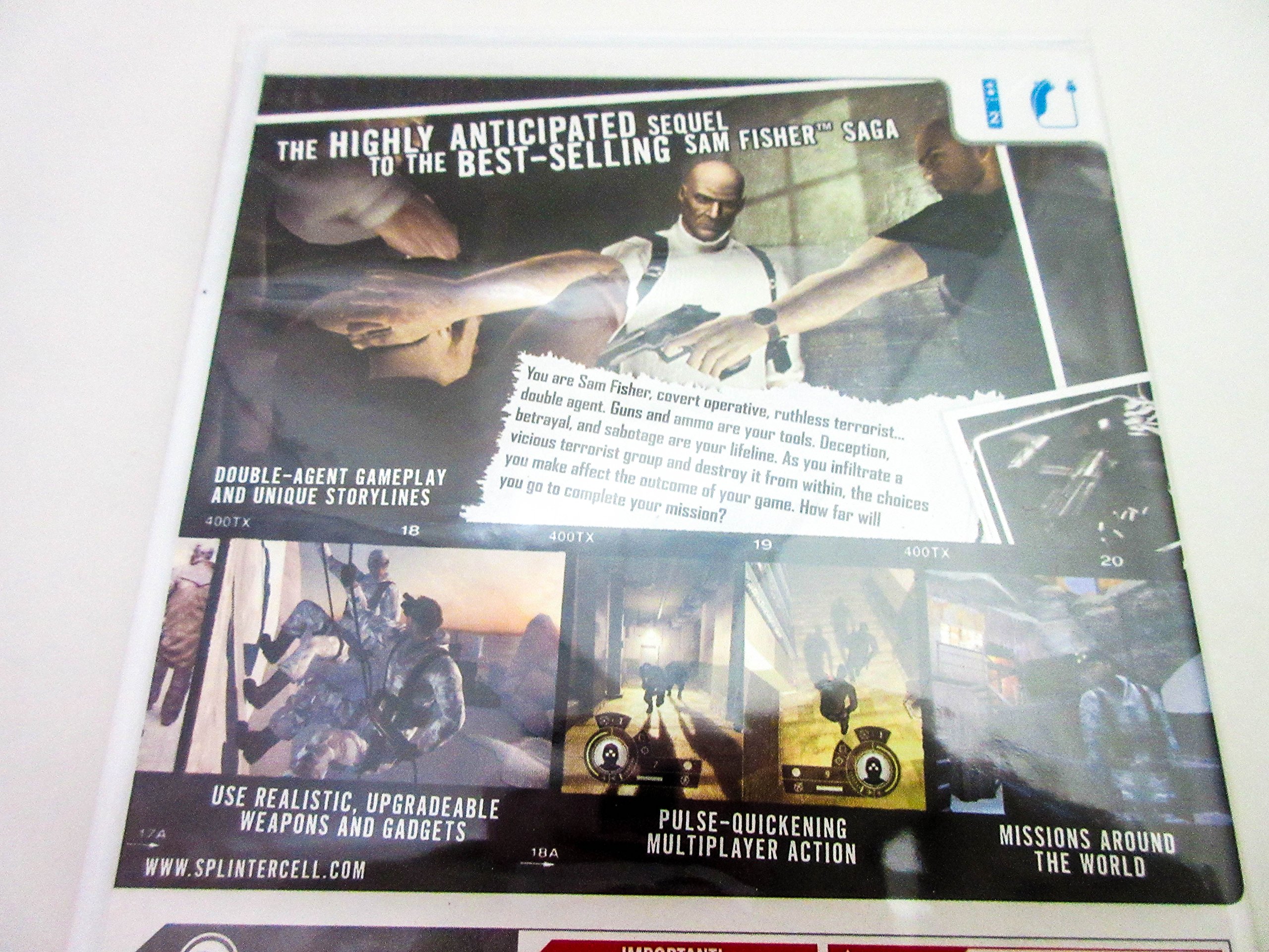 北米wii splintercell double agentスプセル二重スパイ Amazon.com: Tom Clancy's Splinter Cell: Double Agent (Wii) : Video